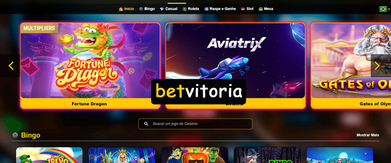 Desenvolvimento de Bet Vitoria Casino